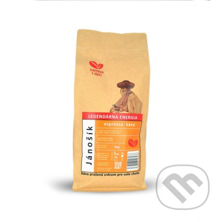 Kávy a čaje: Espresso Jánošík (Kávoholik). Kávoholik, 2021 Kávy a čaje: Espresso Jánošík (Kávoholik). Kávoholik, 2021