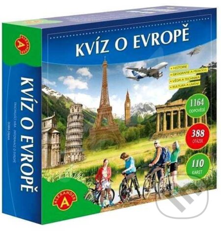 Spoločenská hra: Kvíz o Evropě (Alexander). Alexander, 2021 Spoločenská hra: Kvíz o Evropě (Alexander). Alexander, 2021