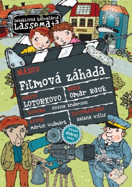 Kniha: Filmová záhada (Helena Willis a Martin Widmark). Verbarium, 2021 Kniha: Filmová záhada (Helena Willis a Martin Widmark). Verbarium, 2021