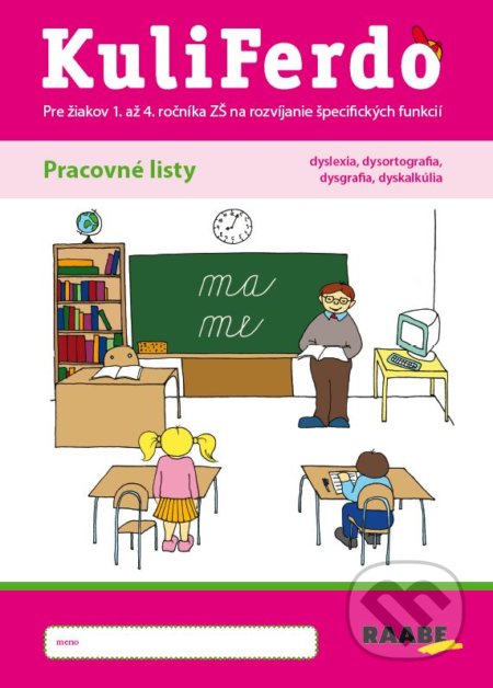 Kniha: Kuliferdo - pracovné listy (Autorský kolektív). Raabe, 2021 Kniha: Kuliferdo - pracovné listy (Autorský kolektív). Raabe, 2021