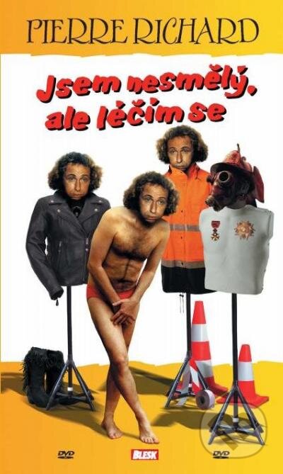 Film: Jsem nesmělý, ale léčím se (Pierre Richard) (DVD). Hollywood, 2021 Film: Jsem nesmělý, ale léčím se (Pierre Richard) (DVD). Hollywood, 2021