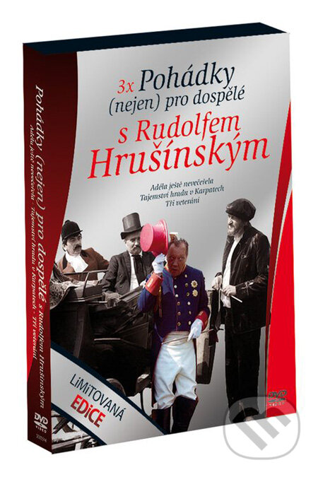 Film: Pohádky (nejen) pro dospělé s Rudolfem Hrušínským (Oldřich Lipský) (DVD). Bonton Film, 2010 Film: Pohádky (nejen) pro dospělé s Rudolfem Hrušínským (Oldřich Lipský) (DVD). Bonton Film, 2010