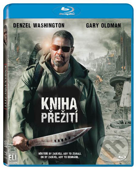 Film: Kniha přežití (Albert Hughes a Allen Hughes) (Blu-ray). Bonton Film, 2010 Film: Kniha přežití (Albert Hughes a Allen Hughes) (Blu-ray). Bonton Film, 2010