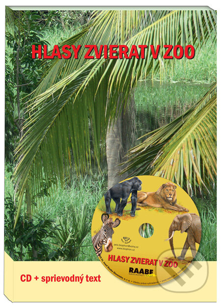 Kniha: Hlasy zvierat v ZOO (Vladimír Motyčka a kolektiv). Raabe, 2010 Kniha: Hlasy zvierat v ZOO (Vladimír Motyčka a kolektiv). Raabe, 2010