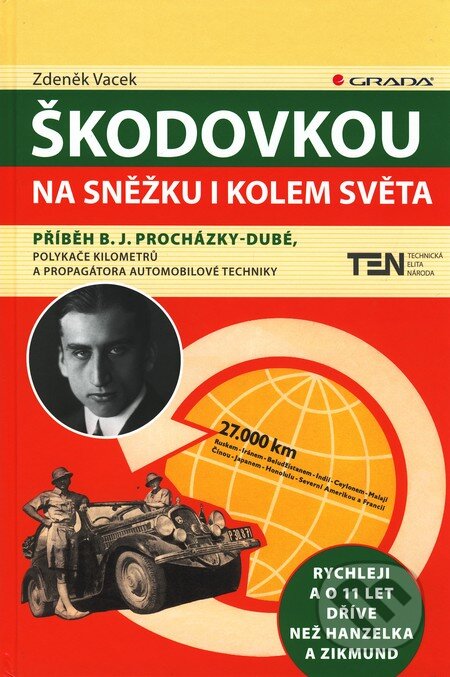 Kniha: Škodovkou na Sněžku i kolem světa (Zdeněk Vacek). Grada, 2010 Kniha: Škodovkou na Sněžku i kolem světa (Zdeněk Vacek). Grada, 2010