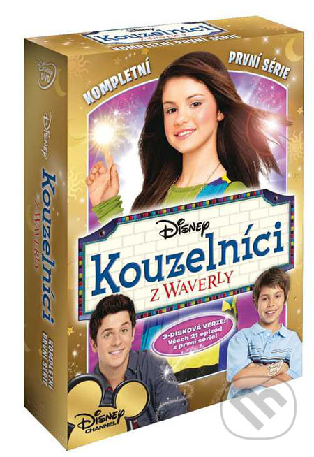Film: Čarodejníci z Waverly - 1. séria (David DeLuise, Joe Regalbuto a Robert Berlinger) (DVD). Magicbox, 2007 Film: Čarodejníci z Waverly - 1. séria (David DeLuise, Joe Regalbuto a Robert Berlinger) (DVD). Magicbox, 2007