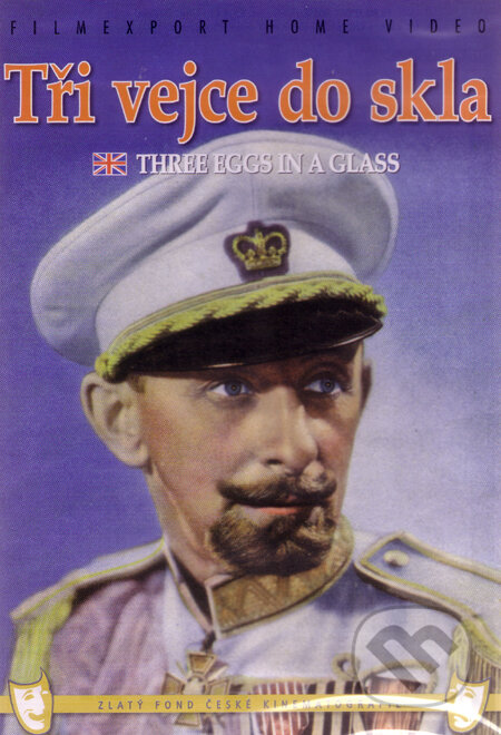 Film: Tři vejce do skla (Martin Frič) (DVD). Filmexport Home Video, 1937 Film: Tři vejce do skla (Martin Frič) (DVD). Filmexport Home Video, 1937