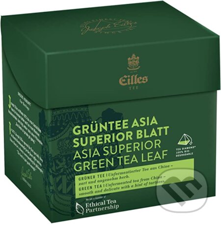 Kávy a čaje: Grüntee Asia Superior Blatt (Eilles). Eilles Kávy a čaje: Grüntee Asia Superior Blatt (Eilles). Eilles
