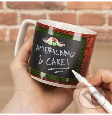 Keramický popisovateľný hrnček Friends: Central Perk (). , 2021 Keramický popisovateľný hrnček Friends: Central Perk (). , 2021