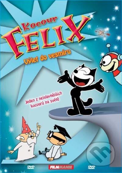 Film: Kocúr Félix - Výlet do vesmíru (Hollywood) (DVD). Hollywood, 2021 Film: Kocúr Félix - Výlet do vesmíru (Hollywood) (DVD). Hollywood, 2021
