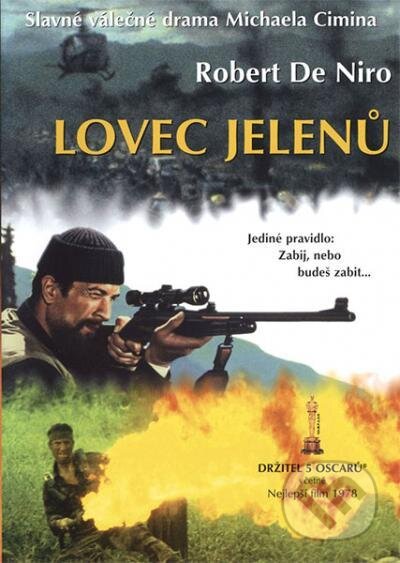 Film: Lovec jeleňov (Michael Cimino) (DVD). Hollywood, 2021 Film: Lovec jeleňov (Michael Cimino) (DVD). Hollywood, 2021