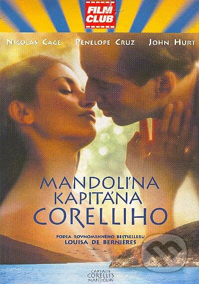 Film: Mandolína kapitána Corelliho (John Madden) (DVD). Hollywood, 2021 Film: Mandolína kapitána Corelliho (John Madden) (DVD). Hollywood, 2021