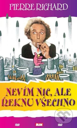 Film: Neviem nič, ale poviem všetko (Pierre Richard) (DVD). Hollywood, 2021 Film: Neviem nič, ale poviem všetko (Pierre Richard) (DVD). Hollywood, 2021