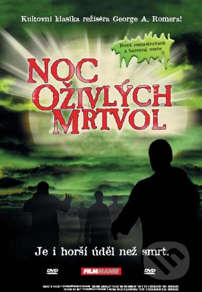 Film: Noc ožitých mŕtvol (George A. Romero) (DVD). Hollywood, 2021 Film: Noc ožitých mŕtvol (George A. Romero) (DVD). Hollywood, 2021
