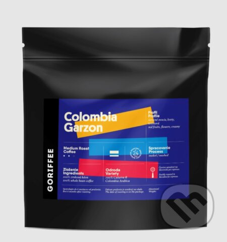 Kávy a čaje: Colombia Garzon Washed (Goriffee). Goriffee, 2021 Kávy a čaje: Colombia Garzon Washed (Goriffee). Goriffee, 2021