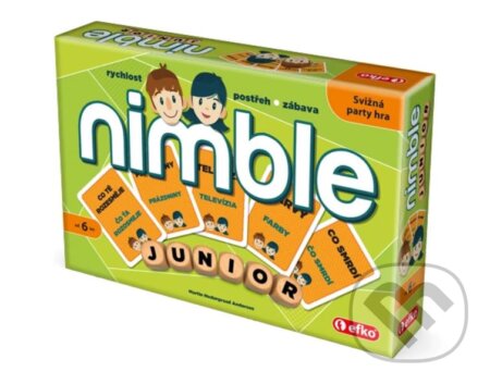 Spoločenská hra: Nimble pre deti - junior (EFKO karton s.r.o.). EFKO karton s.r.o., 2018 Spoločenská hra: Nimble pre deti - junior (EFKO karton s.r.o.). EFKO karton s.r.o., 2018