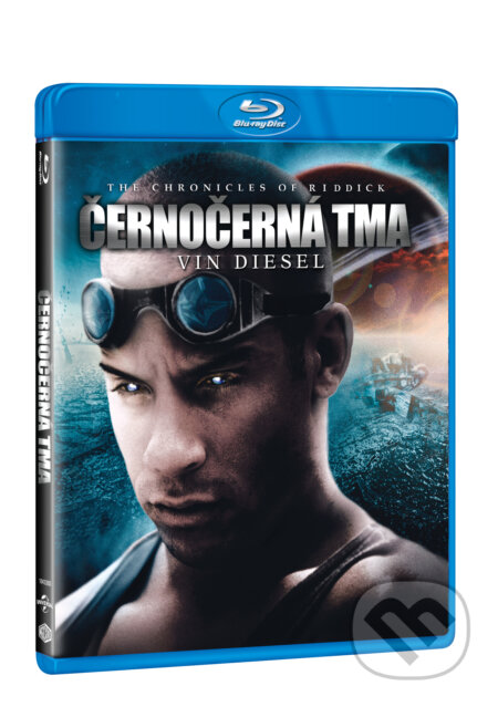 Film: Černočerná tma (David N. Twohy a David Twohy) (Blu-ray). Magicbox, 2021 Film: Černočerná tma (David N. Twohy a David Twohy) (Blu-ray). Magicbox, 2021