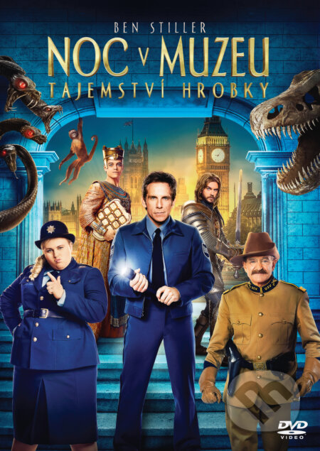 Film: Noc v muzeu: Tajemství hrobky (Shawn Levy) (DVD). Magicbox, 2021 Film: Noc v muzeu: Tajemství hrobky (Shawn Levy) (DVD). Magicbox, 2021