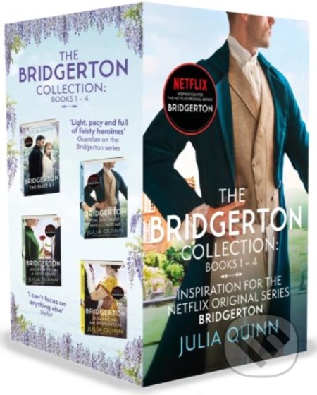 Kniha: The Bridgerton Collection (Julia Quinn). Piatkus, 2021 Kniha: The Bridgerton Collection (Julia Quinn). Piatkus, 2021
