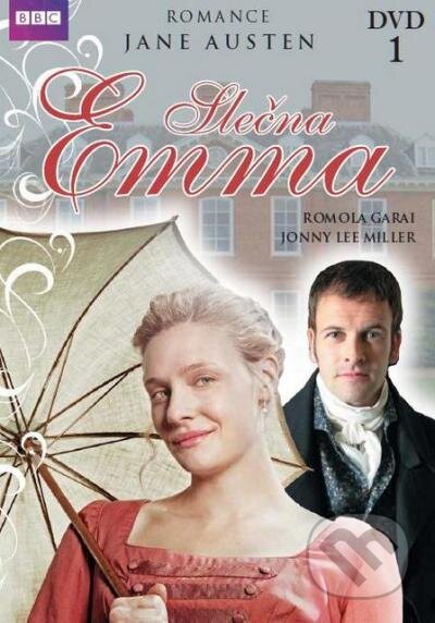Film: Slečna Emma (Autumn de Wilde a Jim O'Hanlon) (DVD). Hollywood, 2021 Film: Slečna Emma (Autumn de Wilde a Jim O'Hanlon) (DVD). Hollywood, 2021