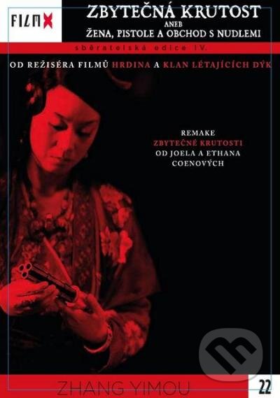 Film: Zbytečná krutost aneb Žena, pistole a obchod s nudlemi (Yimou Zhang) (DVD). Hollywood, 2021 Film: Zbytečná krutost aneb Žena, pistole a obchod s nudlemi (Yimou Zhang) (DVD). Hollywood, 2021