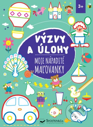 Kniha: Výzvy a úlohy - Moje nápadité maľovanky (Svojtka&Co.). Svojtka&Co., 2021 Kniha: Výzvy a úlohy - Moje nápadité maľovanky (Svojtka&Co.). Svojtka&Co., 2021