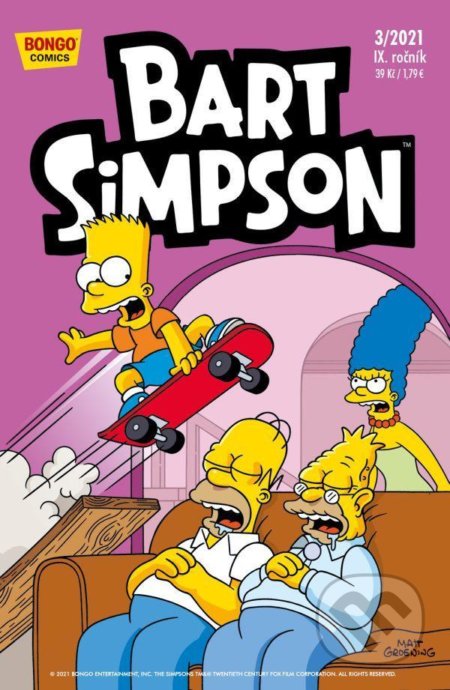 Simpsonovi - Bart Simpson 3/2021, Crew, 2021