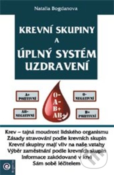Kniha: Krevní skupiny a úplný systém uzdravení (Natalia Bogdanova). Eugenika, 2021 Kniha: Krevní skupiny a úplný systém uzdravení (Natalia Bogdanova). Eugenika, 2021