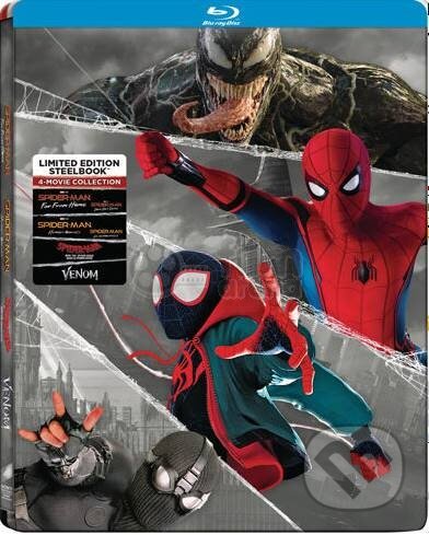 Film: SPIDER-MAN + VENOM (Kolekce 4 filmů) Steelbook (Filmaréna) (Steelbook). Filmaréna, 2019 Film: SPIDER-MAN + VENOM (Kolekce 4 filmů) Steelbook (Filmaréna) (Steelbook). Filmaréna, 2019