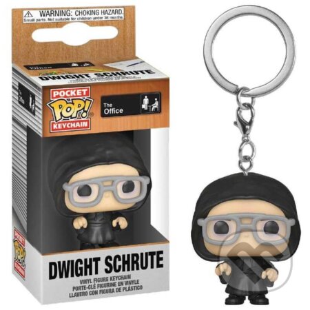 Funko POP Keychain: The Office - Dwight as Dark Lord (klíčenka) (Funko). Funko, 2021 Funko POP Keychain: The Office - Dwight as Dark Lord (klíčenka) (Funko). Funko, 2021