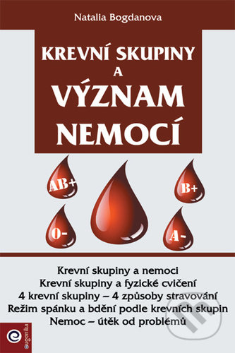 Kniha: Krevní skupiny a význam nemocí (Natalia Bogdanova). Eugenika, 2021 Kniha: Krevní skupiny a význam nemocí (Natalia Bogdanova). Eugenika, 2021