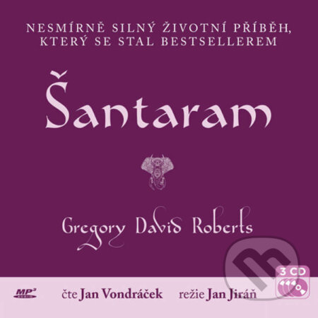 Audiokniha: Šantaram (Gregory David Roberts). Kristián Entertainment, 2021 Audiokniha: Šantaram (Gregory David Roberts). Kristián Entertainment, 2021