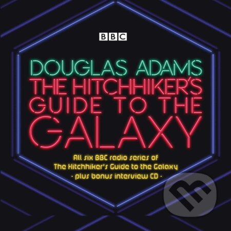 Audiokniha: The Hitchhiker’s Guide to the Galaxy (Douglas Adams a Eoin Colfer). British Broadcasting Corporation (BBC), 2019 Audiokniha: The Hitchhiker’s Guide to the Galaxy (Douglas Adams a Eoin Colfer). British Broadcasting Corporation (BBC), 2019