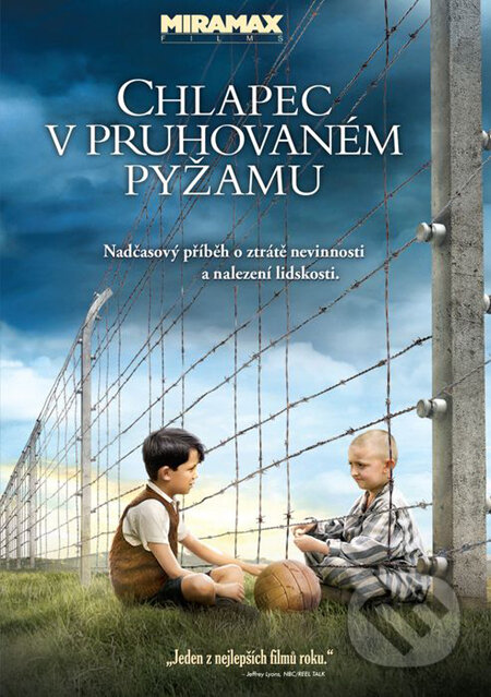 Film: Chlapec v pruhovanom pyžame (Mark Herman) (DVD). Magicbox, 2008 Film: Chlapec v pruhovanom pyžame (Mark Herman) (DVD). Magicbox, 2008