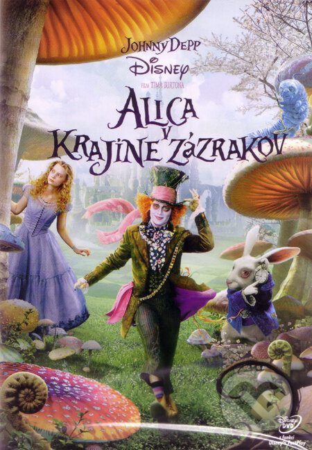 Film: Alenka v říši divů (Clyde Geronimi, Harry Harris, Richard Trueblood a Tim Burton) (DVD). Magicbox, 2010 Film: Alenka v říši divů (Clyde Geronimi, Harry Harris, Richard Trueblood a Tim Burton) (DVD). Magicbox, 2010