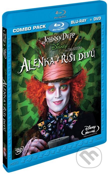 Film: Alica v krajine zázrakov Blu-Ray + DVD (Tim Burton) (Blu-ray). Magicbox, 2010 Film: Alica v krajine zázrakov Blu-Ray + DVD (Tim Burton) (Blu-ray). Magicbox, 2010