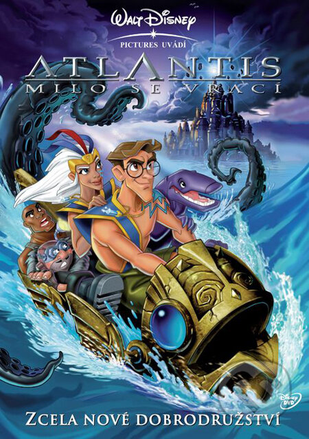 Film: Atlantis: Milo se vrací (Tad Stones, Toby Shelton a Victor Cook) (DVD). Magicbox, 2003 Film: Atlantis: Milo se vrací (Tad Stones, Toby Shelton a Victor Cook) (DVD). Magicbox, 2003