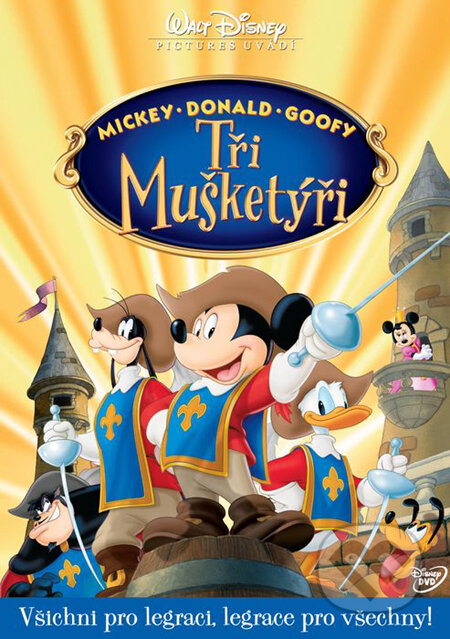 Film: Traja mušketieri (Stephen Herek a Paul W.S. Anderson) (DVD). Magicbox, 2004 Film: Traja mušketieri (Stephen Herek a Paul W.S. Anderson) (DVD). Magicbox, 2004