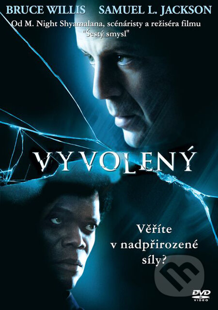 Film: Vyvolený (M. Night Shyamalan) (DVD). Magicbox, 2000 Film: Vyvolený (M. Night Shyamalan) (DVD). Magicbox, 2000