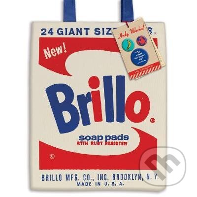 Andy Warhol Brillo (Tote Bag) (Galison). Galison, 2021 Andy Warhol Brillo (Tote Bag) (Galison). Galison, 2021