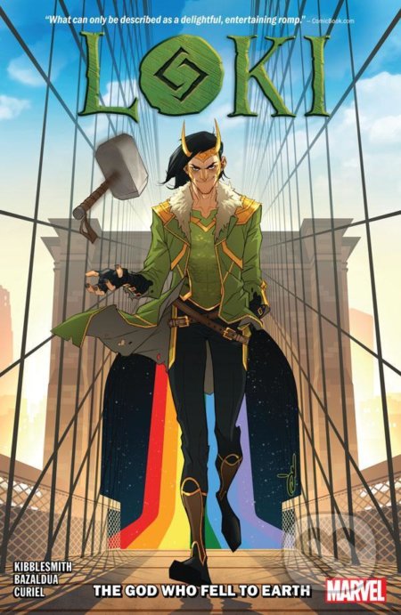 Kniha: Loki: Bůh, který spadl na zemi (Daniel Kibblesmith). Crew, 2021 Kniha: Loki: Bůh, který spadl na zemi (Daniel Kibblesmith). Crew, 2021