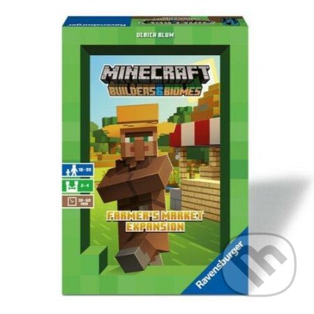 Společenská hra: Ravensburger Minecraft hra rozšíření - Farmer´s market (Ravensburger). Ravensburger, 2021 Společenská hra: Ravensburger Minecraft hra rozšíření - Farmer´s market (Ravensburger). Ravensburger, 2021
