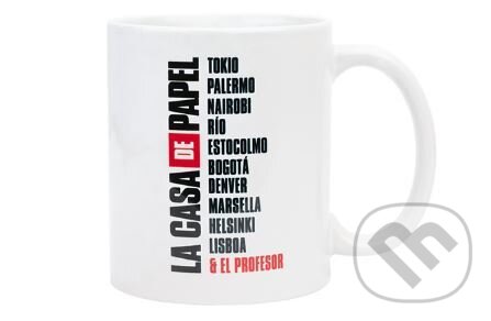 Keramický hrnček La Casa De Papel: Maska (). , 2020 Keramický hrnček La Casa De Papel: Maska (). , 2020