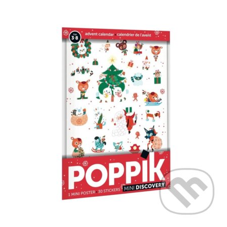Spoločenská hra: Snímateľné samolepky VIANOCE (Poppik). Poppik, 2021 Spoločenská hra: Snímateľné samolepky VIANOCE (Poppik). Poppik, 2021