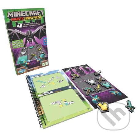 Společenská hra: Minecraft Magnetická cestovní hra (ThinkFun). ThinkFun, 2021 Společenská hra: Minecraft Magnetická cestovní hra (ThinkFun). ThinkFun, 2021