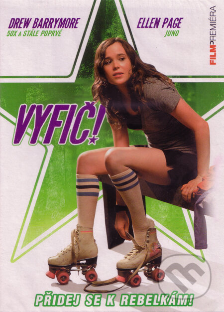 Film: Vyfič! (Rollerky) (Drew Barrymore) (DVD). Hollywood, 2009 Film: Vyfič! (Rollerky) (Drew Barrymore) (DVD). Hollywood, 2009