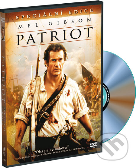 Film: Patriot (Roland Emmerich) (DVD). Bonton Film, 2000 Film: Patriot (Roland Emmerich) (DVD). Bonton Film, 2000