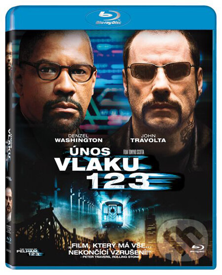 Film: Únos vlaku 1 2 3 (Tony Scott) (Blu-ray). Bonton Film, 2009 Film: Únos vlaku 1 2 3 (Tony Scott) (Blu-ray). Bonton Film, 2009