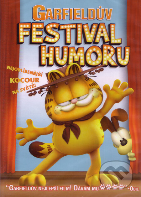 Film: Garfieldov festival humoru (Mark A.Z. Dippé) (DVD). Hollywood, 2021 Film: Garfieldov festival humoru (Mark A.Z. Dippé) (DVD). Hollywood, 2021