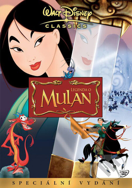 Film: Legenda o Mulan (Barry Cook a Tony Bancroft) (DVD). Magicbox, 1998 Film: Legenda o Mulan (Barry Cook a Tony Bancroft) (DVD). Magicbox, 1998